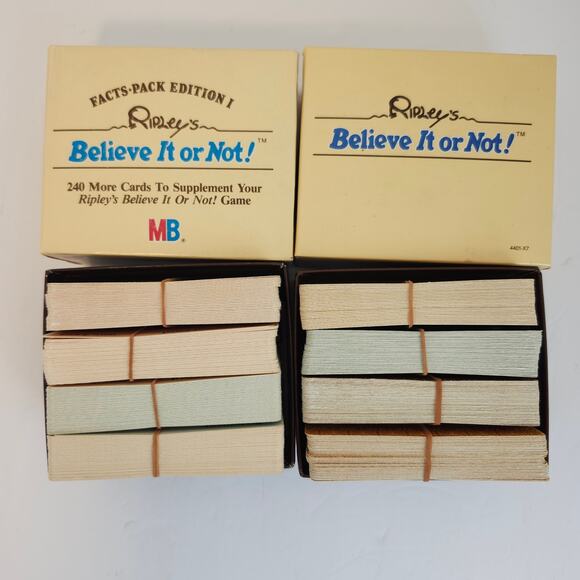 Ripley's Believe It Or Not Board Game 1984 Milton Bradley Complete 10+ - Picture 6 of 13